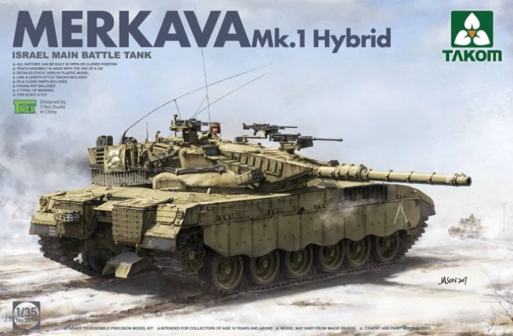 Takom's Merkava Mk 1 Construction Notes | The Other Means